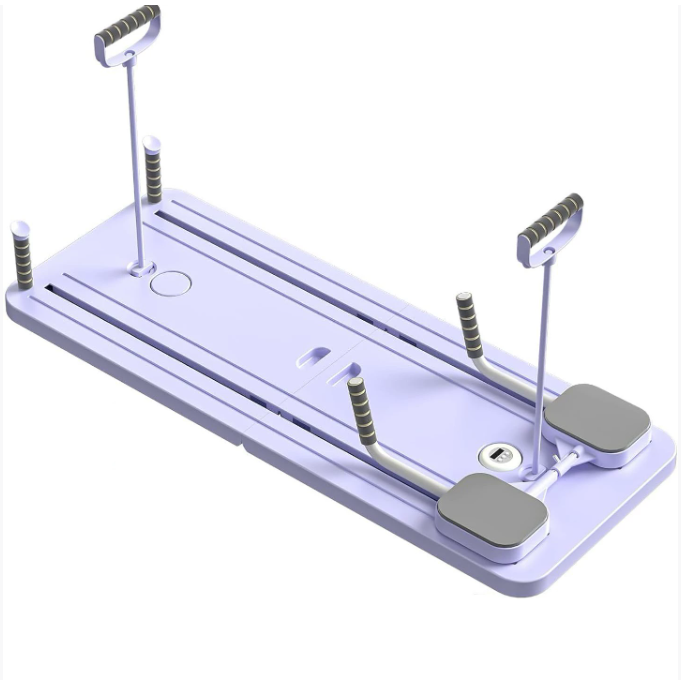 Foldable Wooden Pilates Balance Board – Core & Ab Trainer