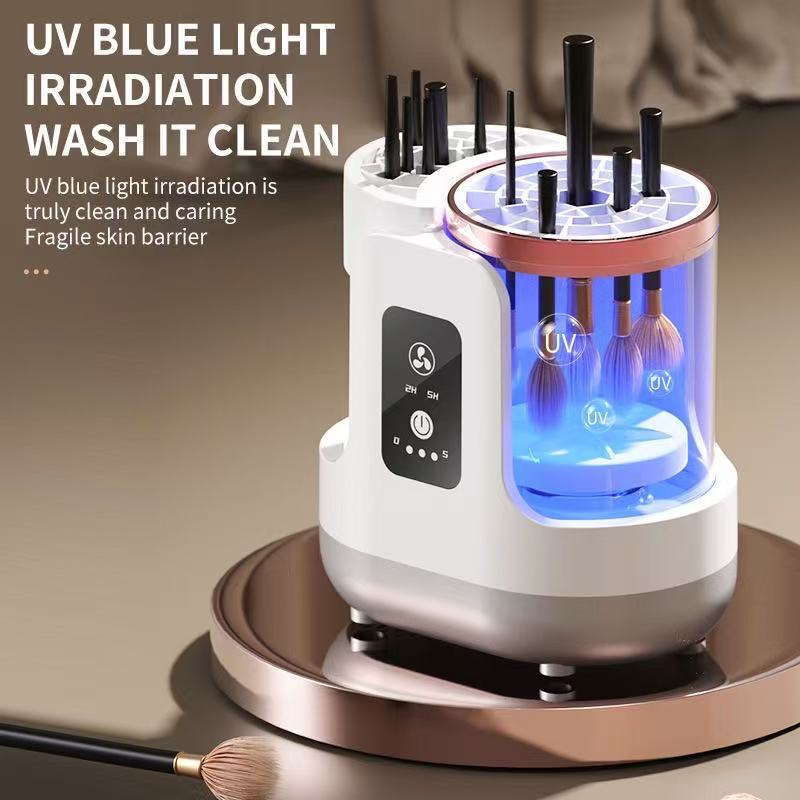 Portable Automatic Makeup Brush Cleaner & Dryer