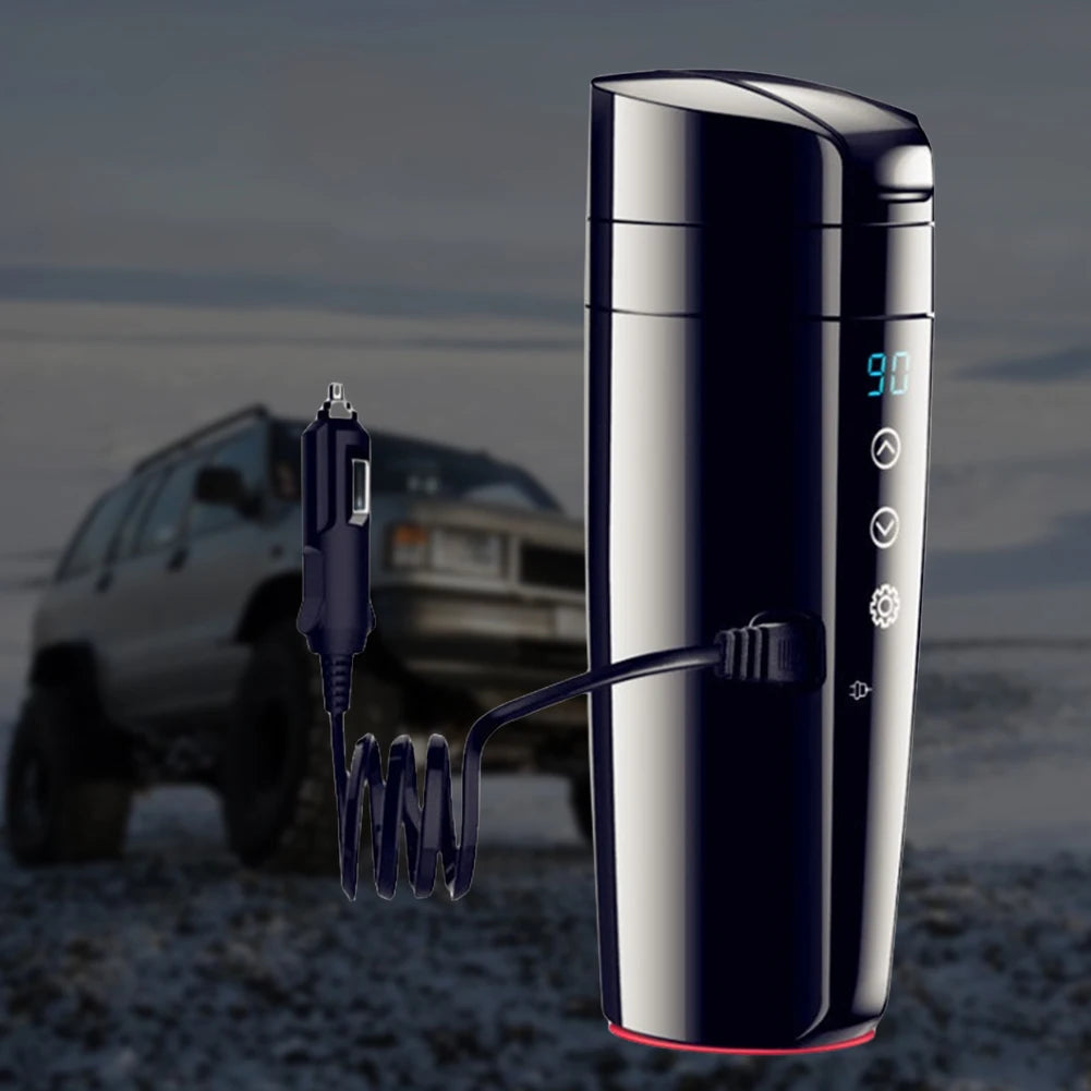 Real-Time Temp Heating Kettle for Car - 70W