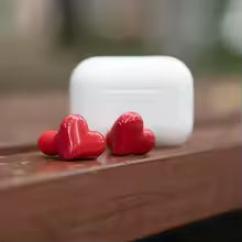 Heart-Shaped Bluetooth Wireless Headphones - New Design