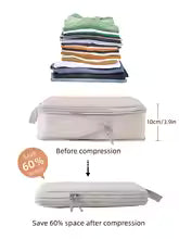 Compressible Travel Storage Bag - Packing
