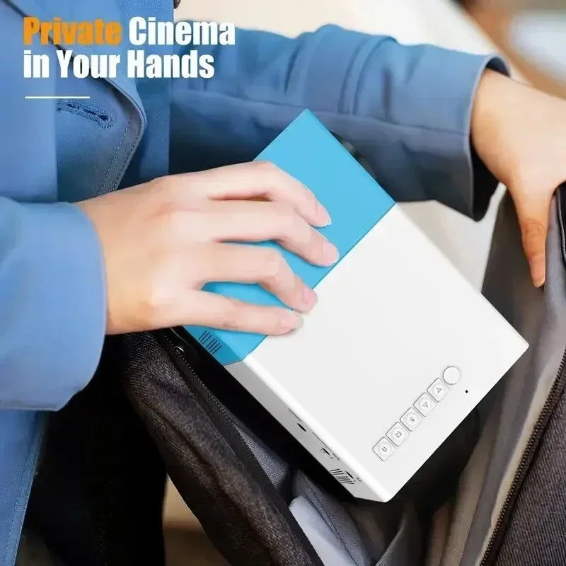Mini Portable Projector for Home Theater - Smart TV