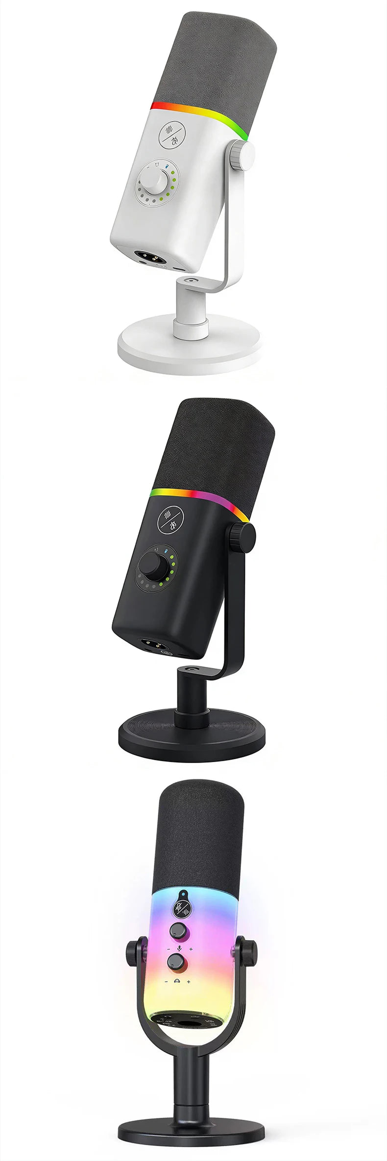 Portable Microphone - Dynamic, Touch Control