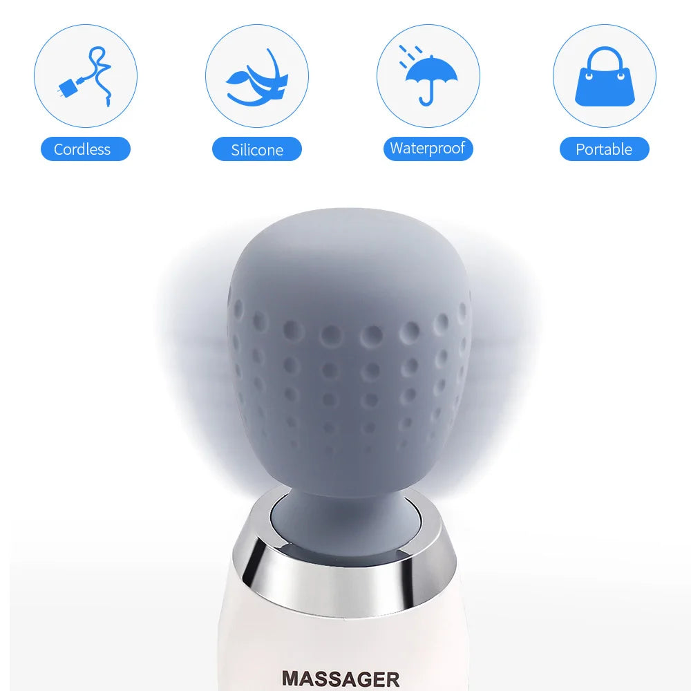 USB Handheld Electric Wand Massager