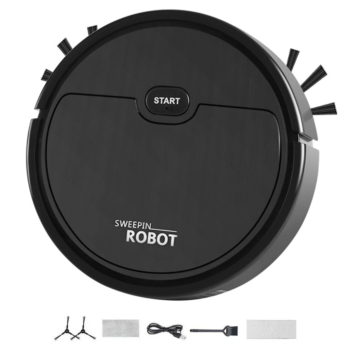 Intelligent Sweeping Robot Vacuum Cleaner - USB Powered