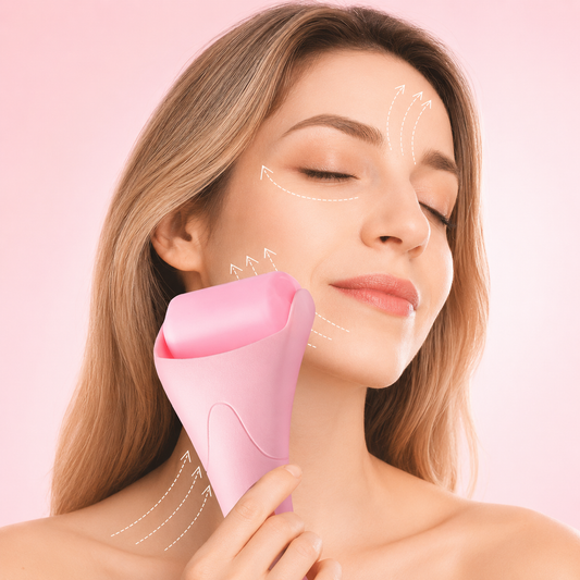 Face Ice Roller | Cooling Skincare Tool for De-Puffing & Morning Routine