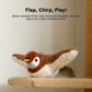 Electric Interactive Cat Bird Toy | Flapping Plush | Detachable