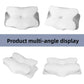 Adult Neck Support Pillow – Thick Memory Foam Cervical Pillow with Ice Silk Cover