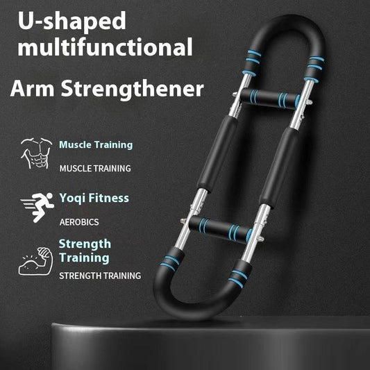 Steel Power Twister Bar – Adjustable Arm & Chest Workout Trainer