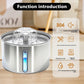 Premium Steel Automatic Pet Water Dispenser