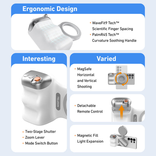 Magnetic Beauty Camera Handle