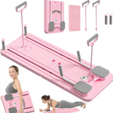 Foldable Wooden Pilates Balance Board – Core & Ab Trainer