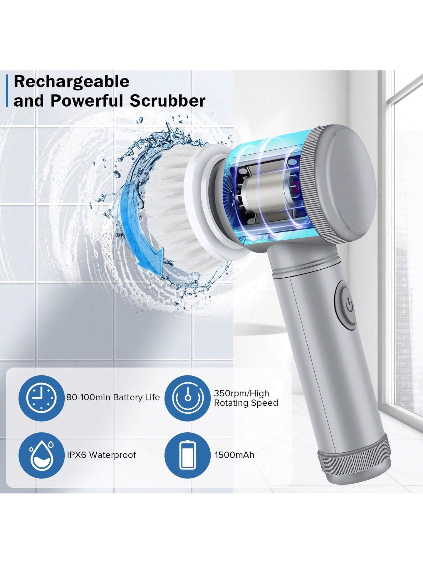 PowerSpin Electric Cleaning Brush Pro