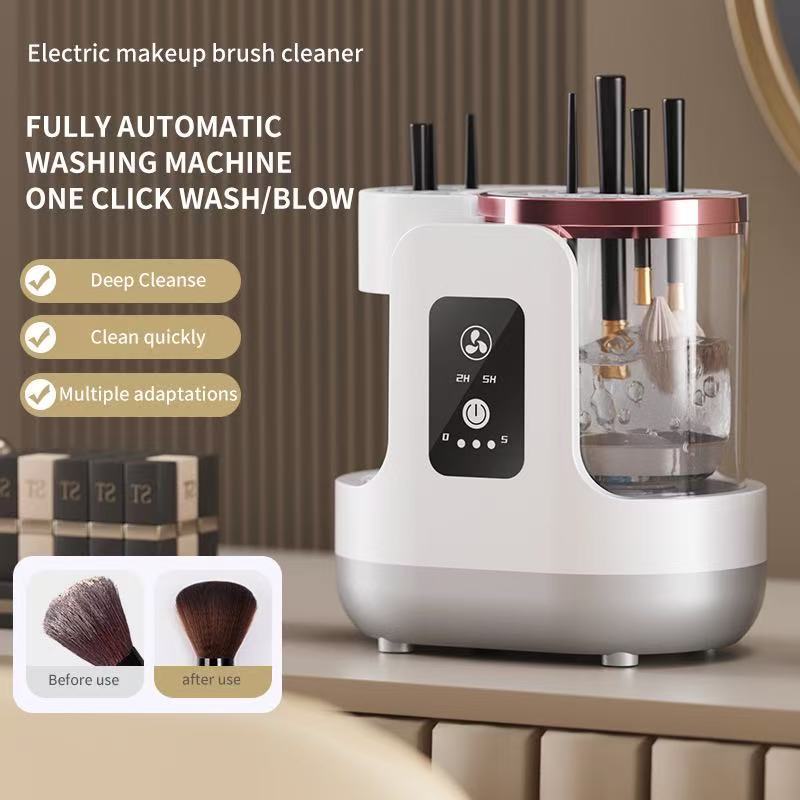 Portable Automatic Makeup Brush Cleaner & Dryer