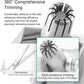 Portable Nose & Ear Hair Trimmer - Stainless Steel