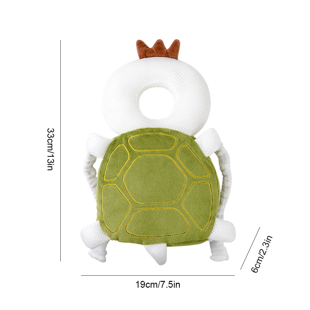 Baby Head Protection Pillow – Breathable Anti-Fall Butterfly Backpack Cushion