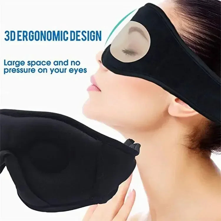 3D Eye Mask & Headband - Sleeping Mask