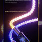 RGB Type C Cable - 3-in-1 66W 6A