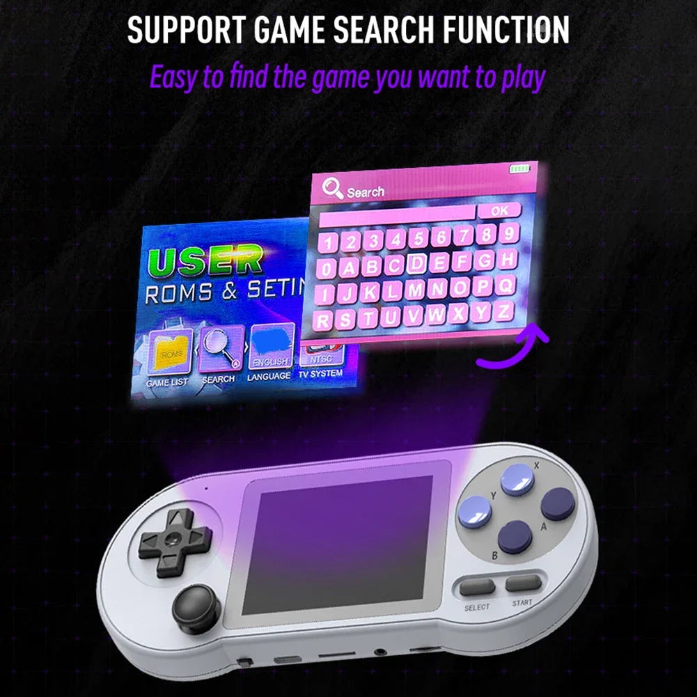Portable Handheld Game Console for Kids