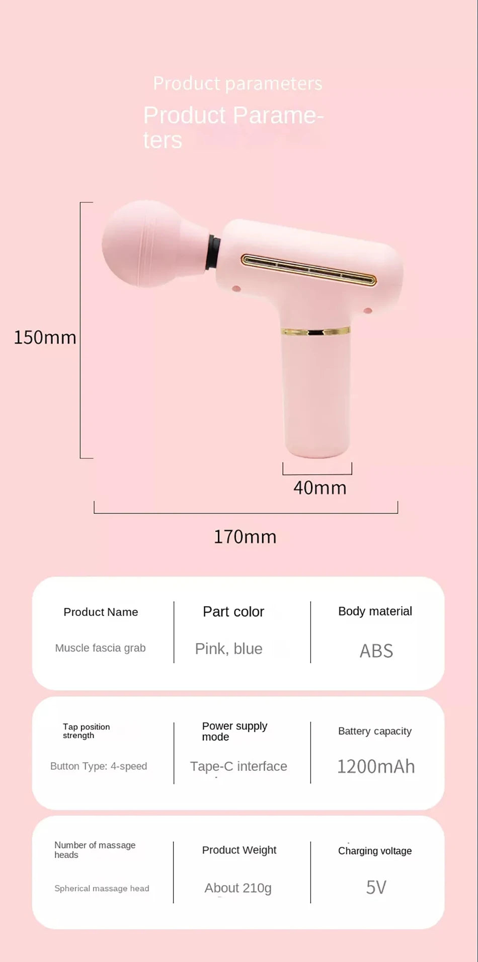 Portable Muscle Massage Gun