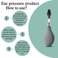 Portable Silicone Ear Pressure Regulator