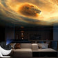 Rocket Astronaut Galaxy Starry Sky Projector Lamp Desktop