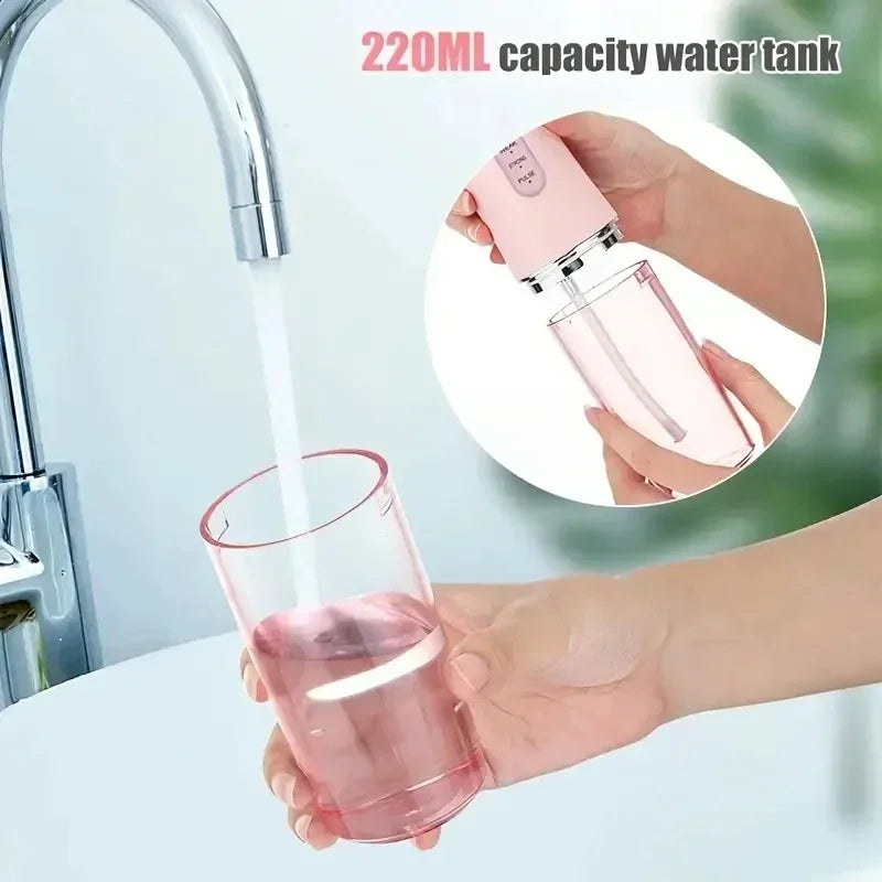 Oral Irrigator - Portable, 3 Modes, Water Tank
