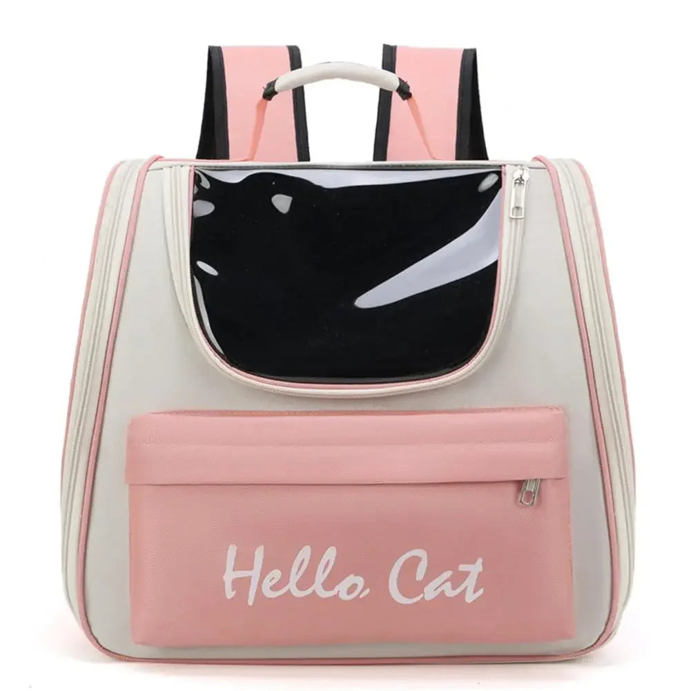 Cat Outdoor Carrier Bag - Breathable, Portable, 0-7.5kg