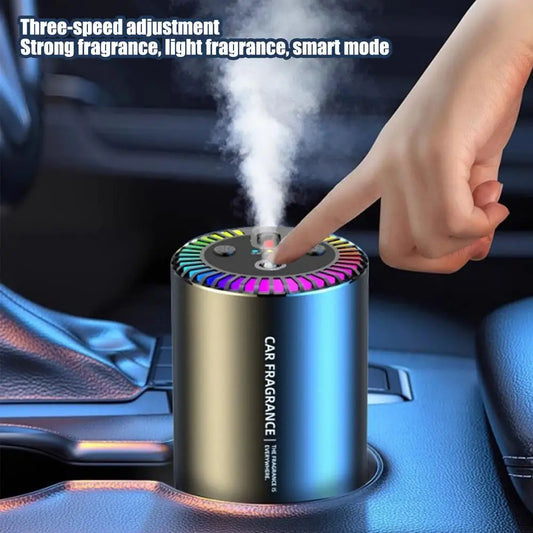 2025 Starry Sky Smart Car Perfume Diffuser – Automatic Spray Aromatherapy Machine
