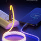 RGB Type C Cable - 3-in-1 66W 6A