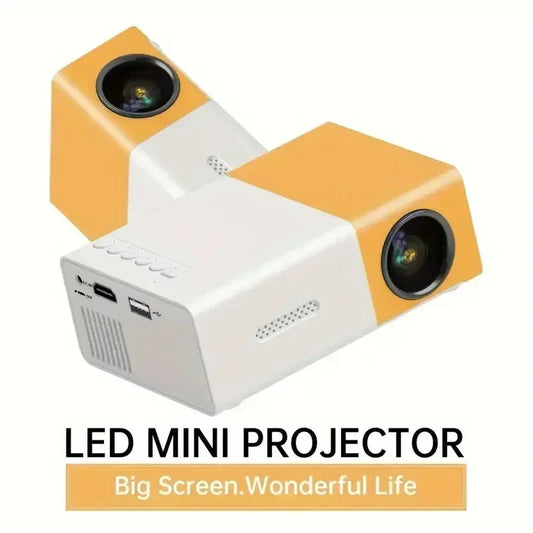 Mini Portable Projector for Home Theater - Smart TV