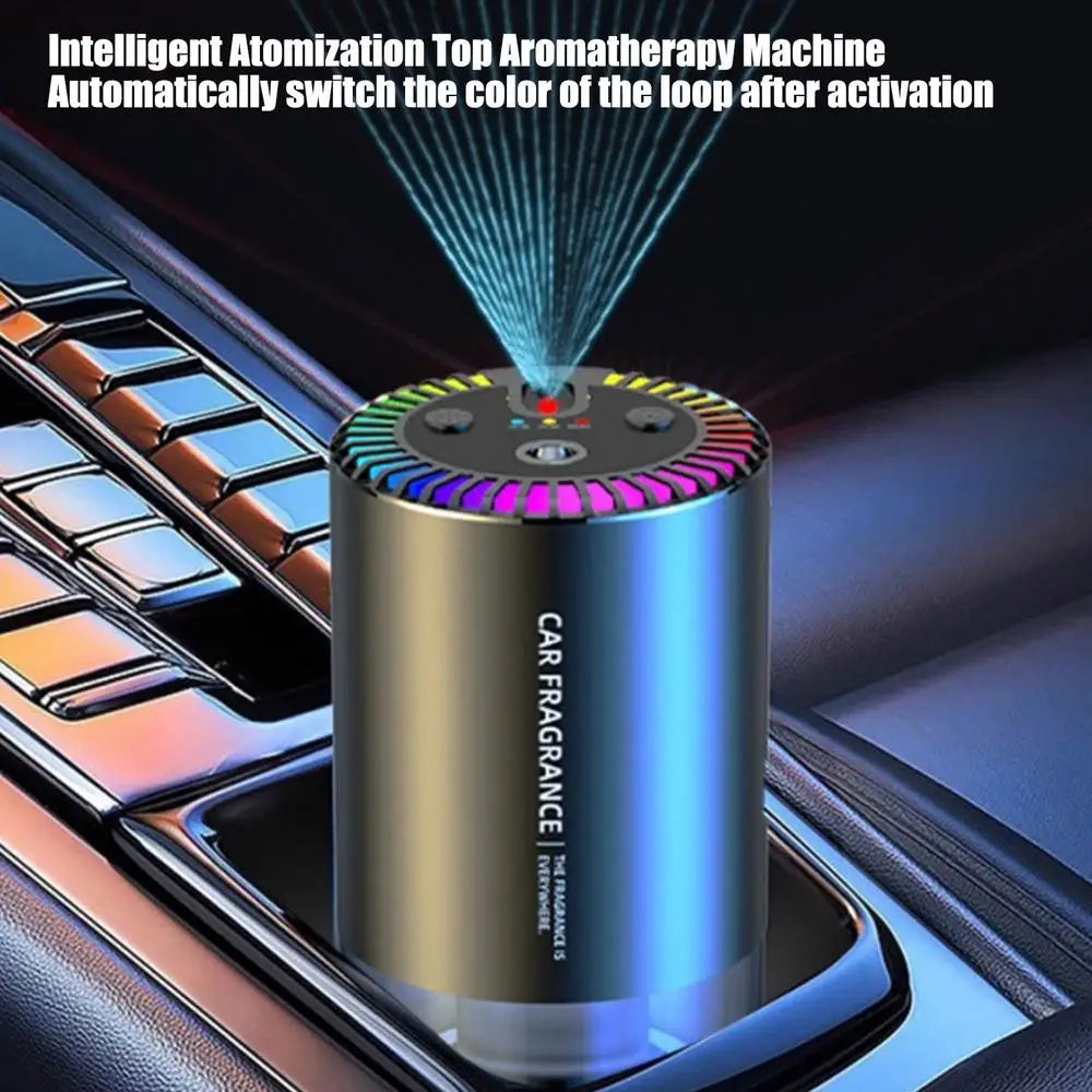 2025 Starry Sky Smart Car Perfume Diffuser – Automatic Spray Aromatherapy Machine