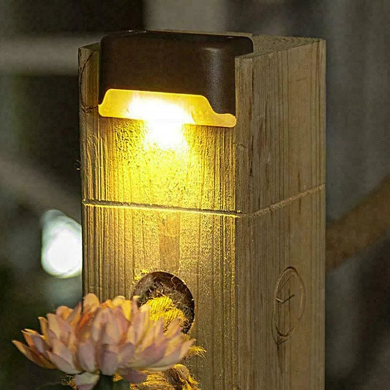 Waterproof Solar Step Lights - 16 Pack