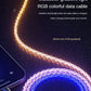 RGB Type C Cable - 3-in-1 66W 6A