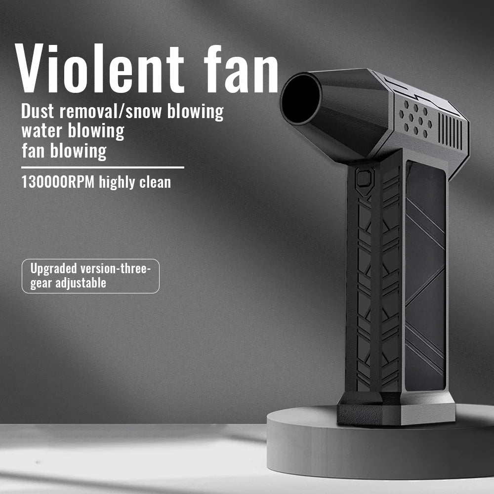 Portable Turbo Electric Hair Dryer - Handheld