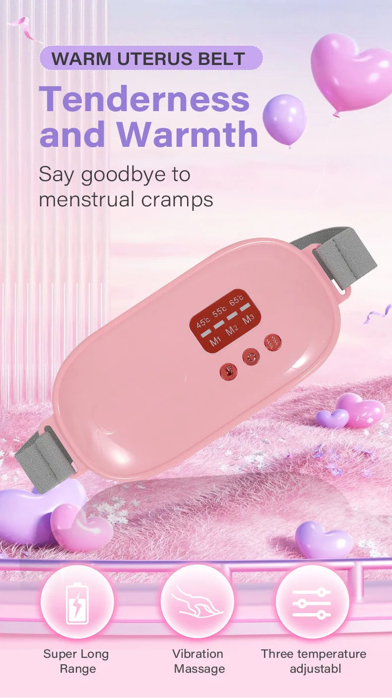 Warm Massage Waist Belt - Menstruation Relief