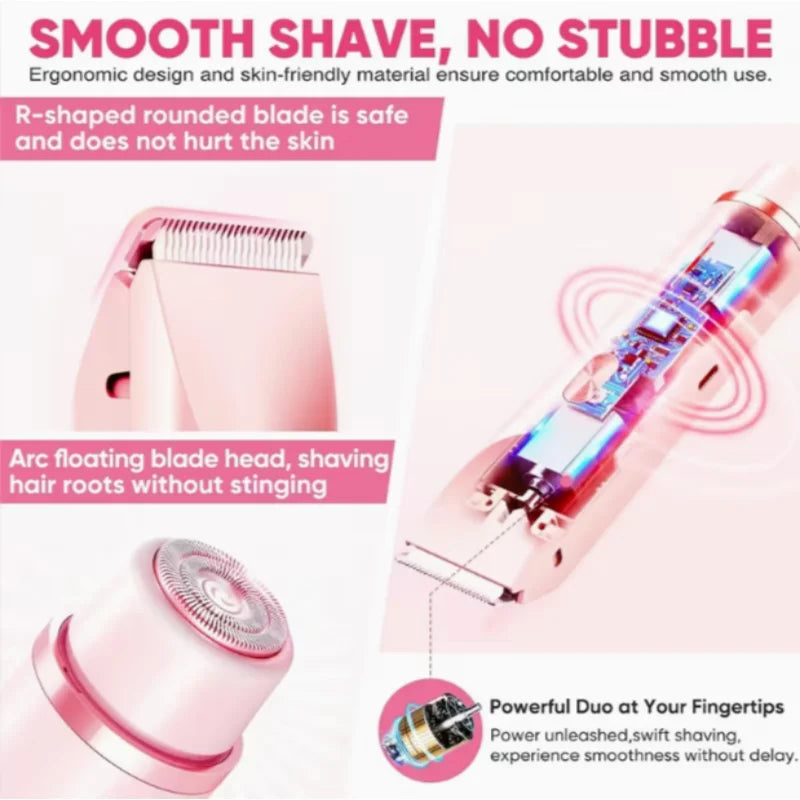 Portable Electric Bikini Trimmer – Smooth & Painless Hair Removal