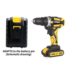Cordless Drill - 21V Rechargeable Electric