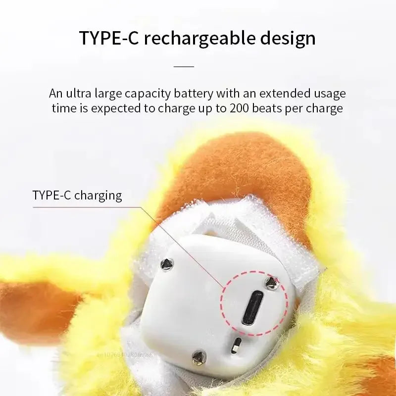 Interactive Electric Duck Toy for Cats