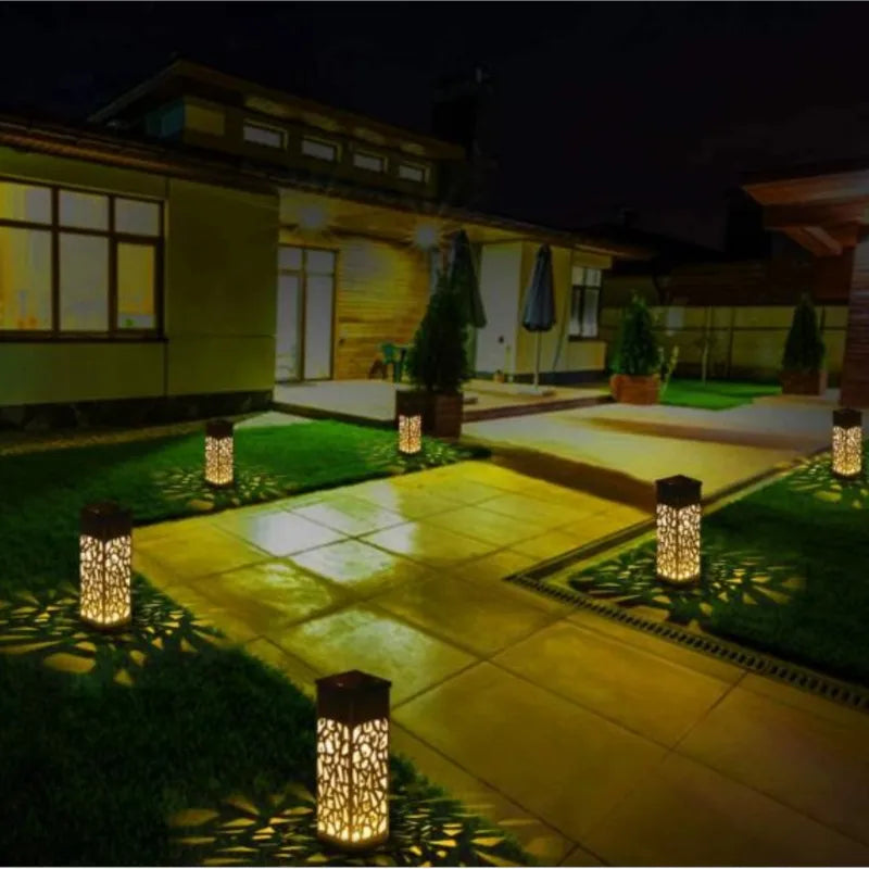 Solar Powered Waterproof Vintage Garden Light