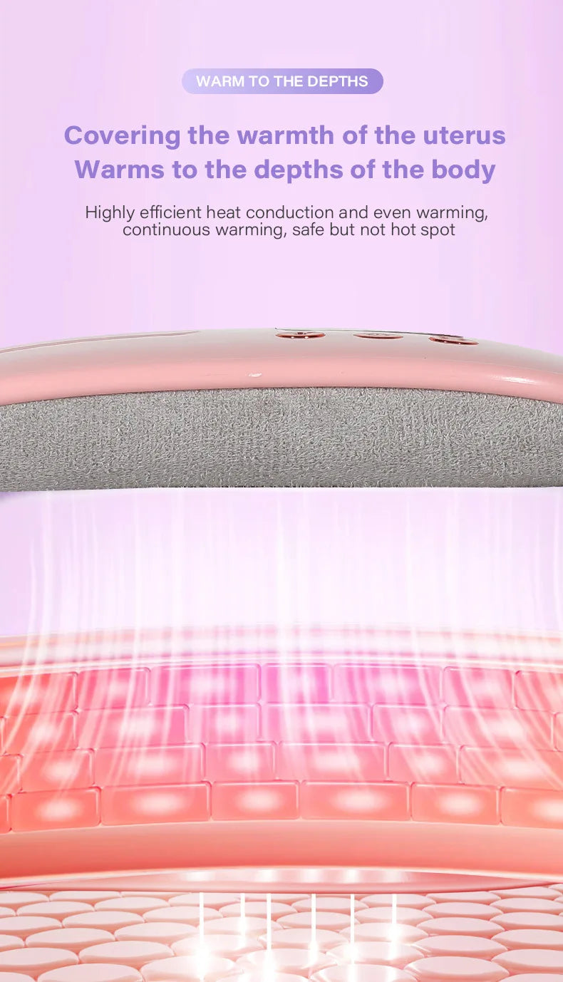 Warm Massage Waist Belt - Menstruation Relief