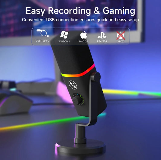 Portable Microphone - Dynamic, Touch Control