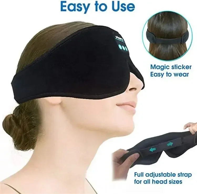 3D Eye Mask & Headband - Sleeping Mask