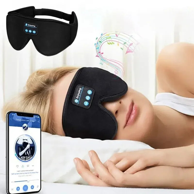 3D Eye Mask & Headband - Sleeping Mask