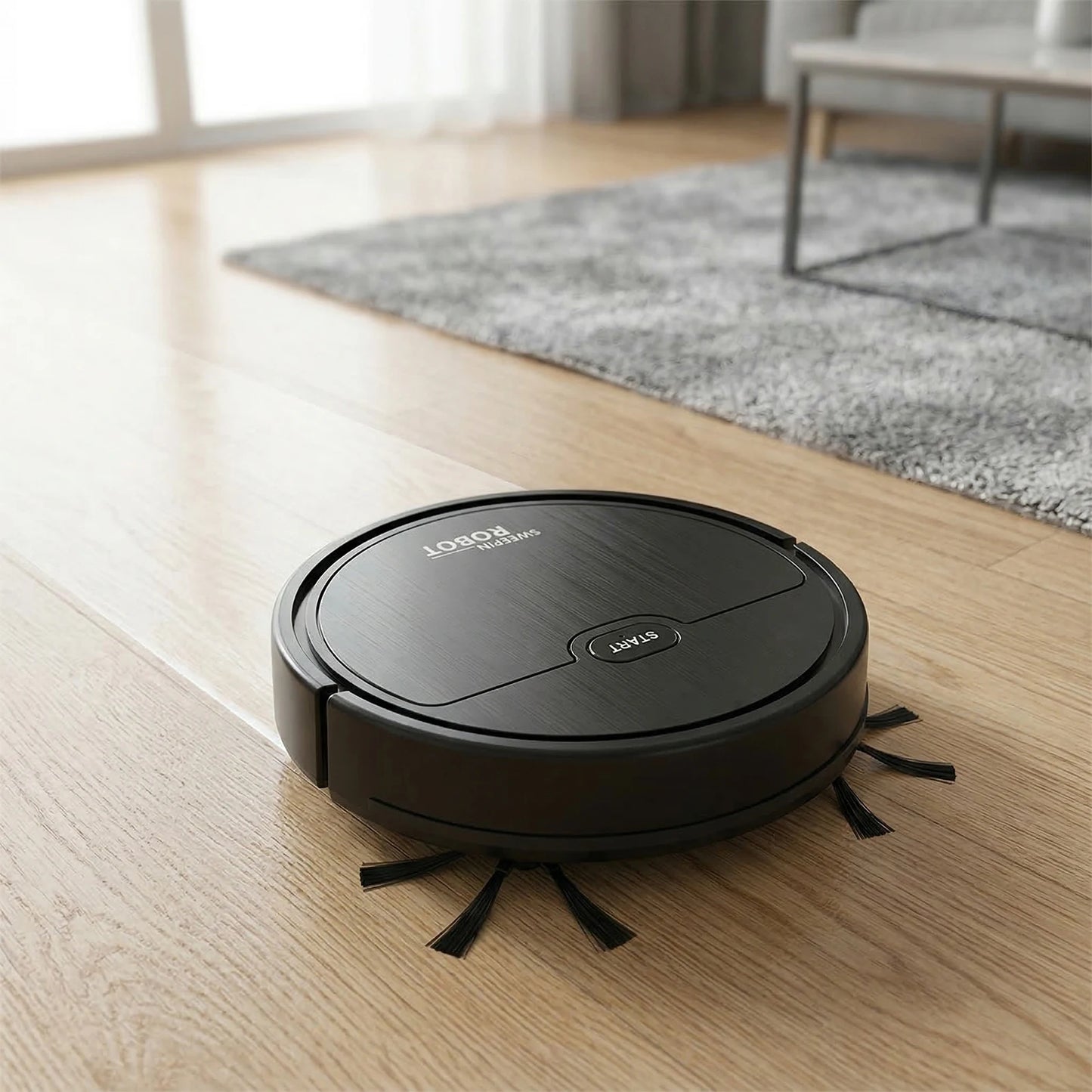 Intelligent Sweeping Robot Vacuum Cleaner - USB Powered