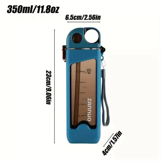 Plastic Leak-Proof Water Bottle - 350ml