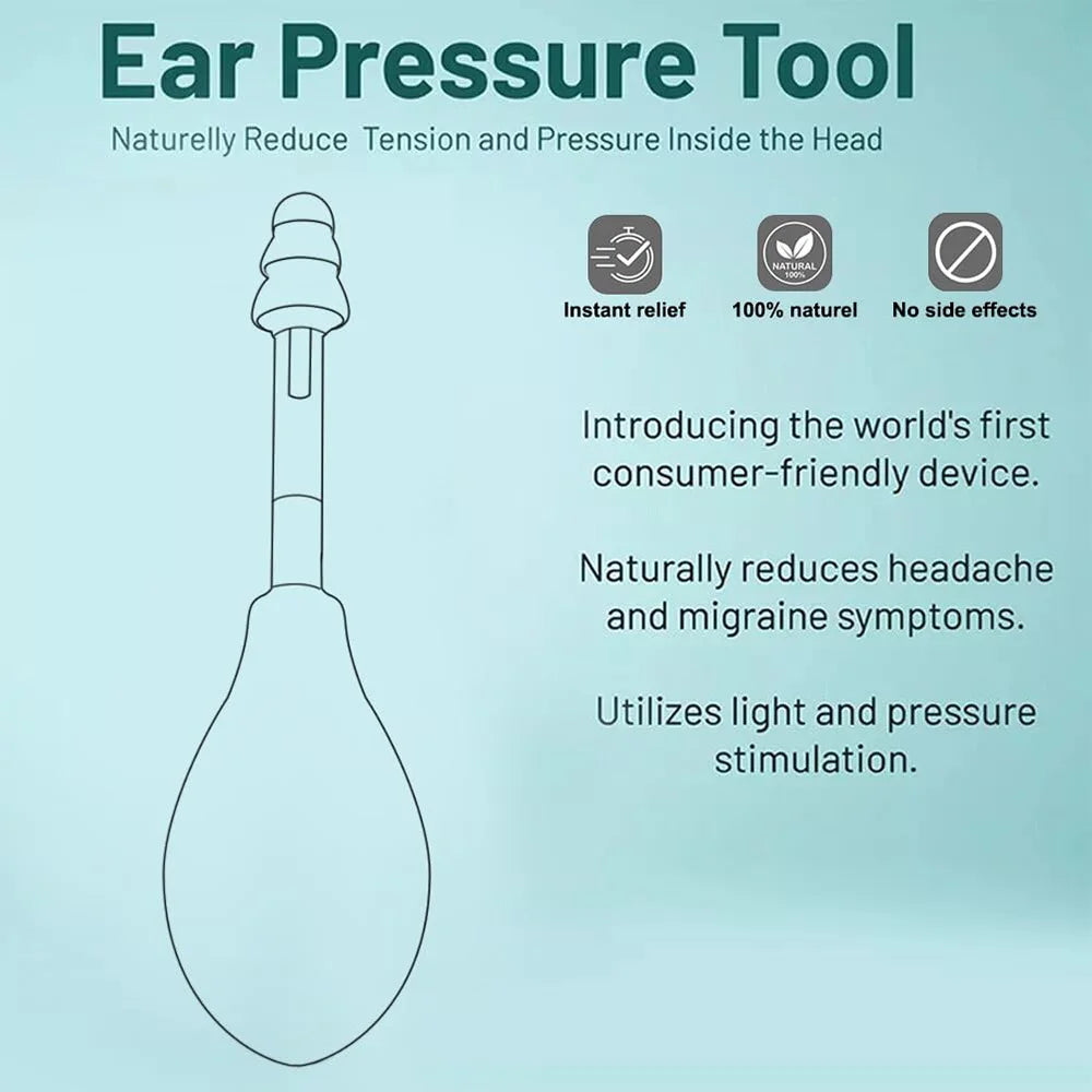 Portable Silicone Ear Pressure Regulator