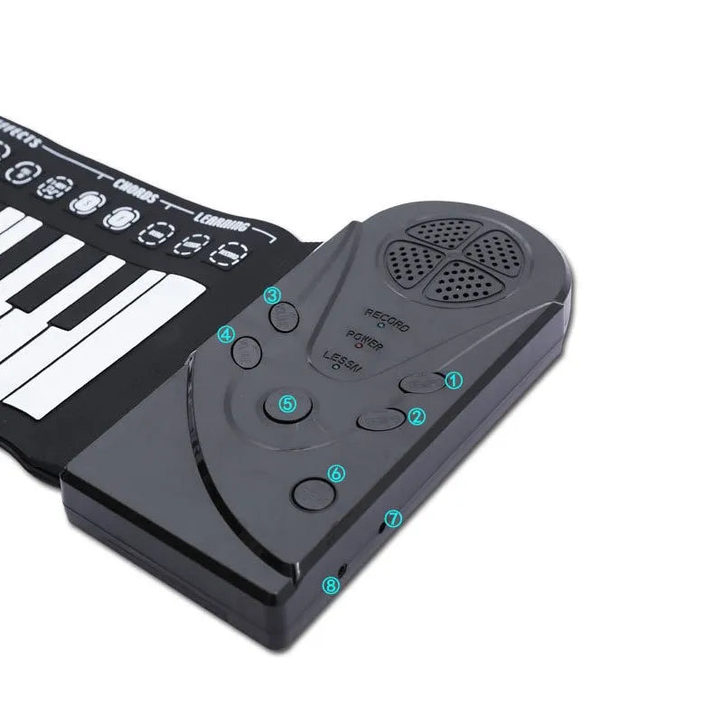Portable Electric Piano Keyboard - 49 Keys
