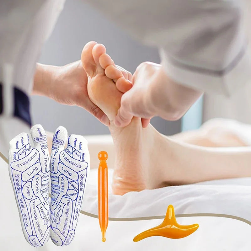 Acupressure Foot Massager Socks - Relieve Tired Feet
