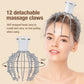 Wireless Electric Head Massager - 12 Claws